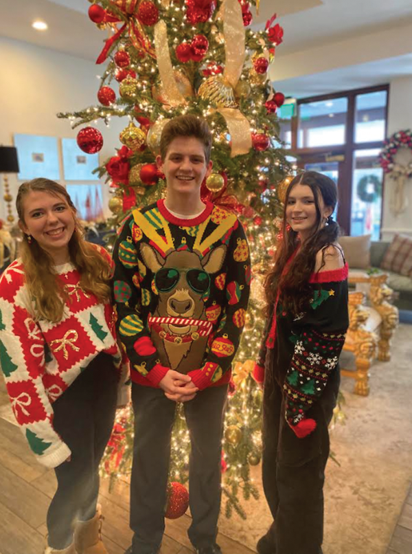 Madeline Todd, Jackson Harper and Brooklyn Wiggins