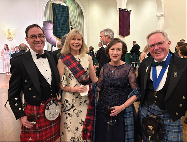Rev. Dr. Paul and Eliza Petznick and Lynn and Bill Hairston