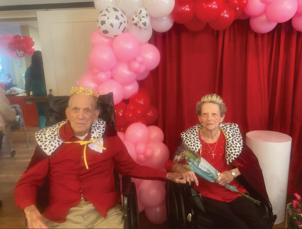 King Rudy Hauenstein and Queen Billie Stewart