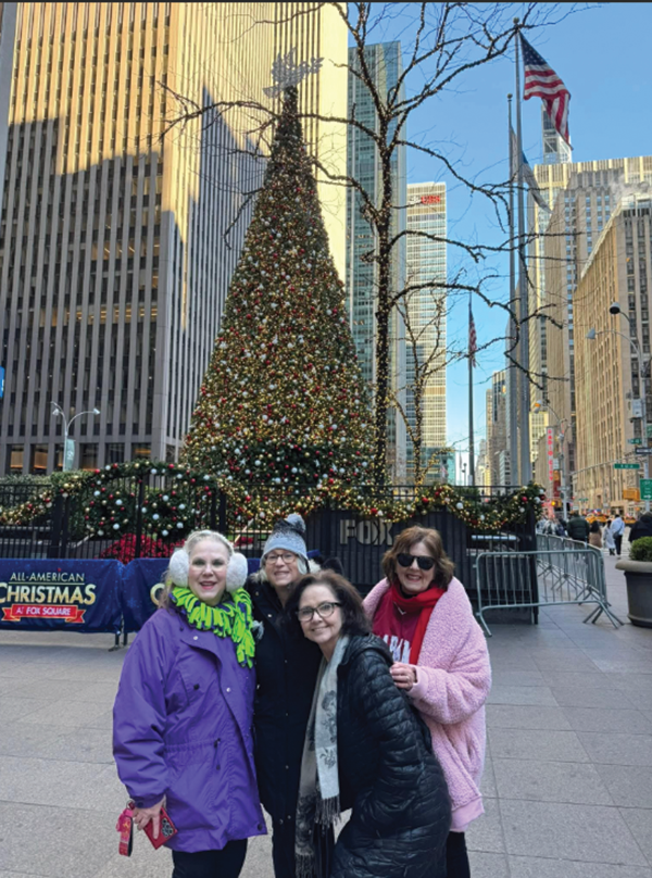 Tammy Meacham, Jenny Hickman, Freda York and Laurie Smith at Fox News Building