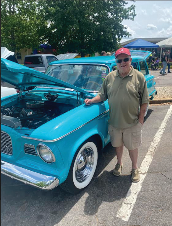 Jimmy Shannon and his 1959 Studebaker Two-Door Lark