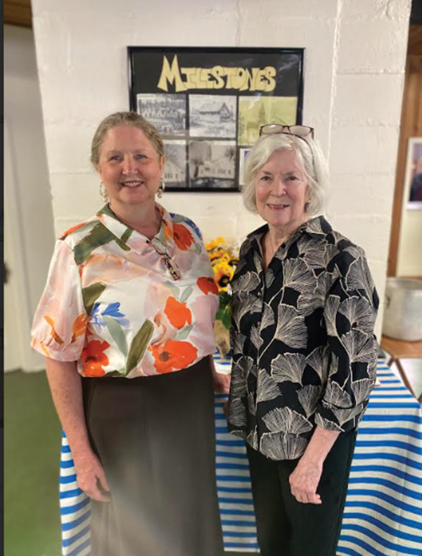 Reverend Barbara Mosley and Reverend Kay Mutert