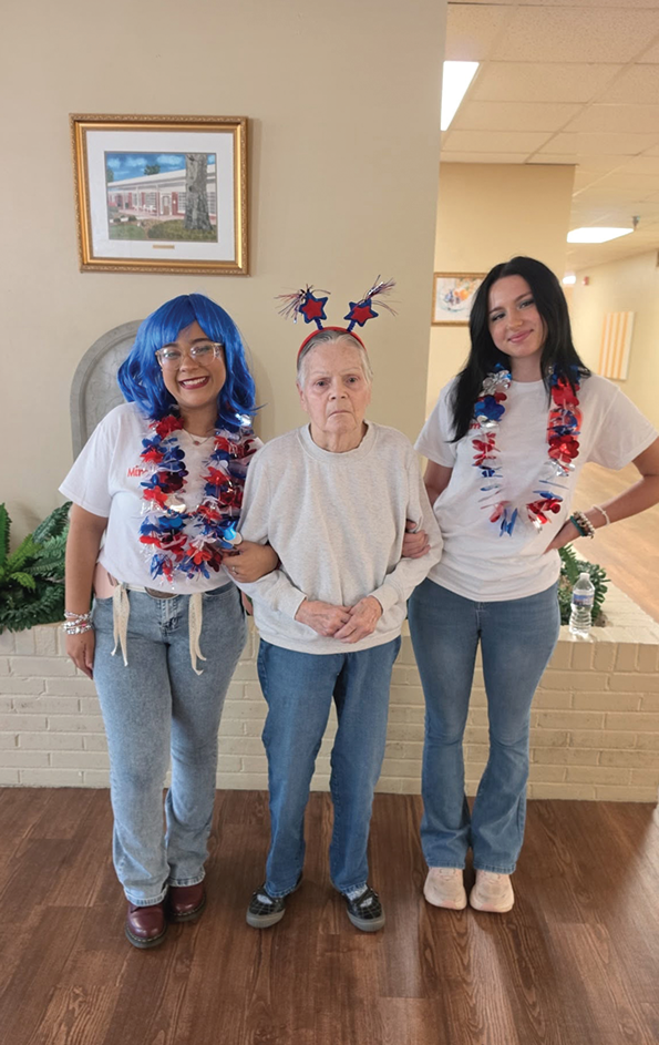 Mireya Vitales-Martinez, Mary Stewart and Amber Graham