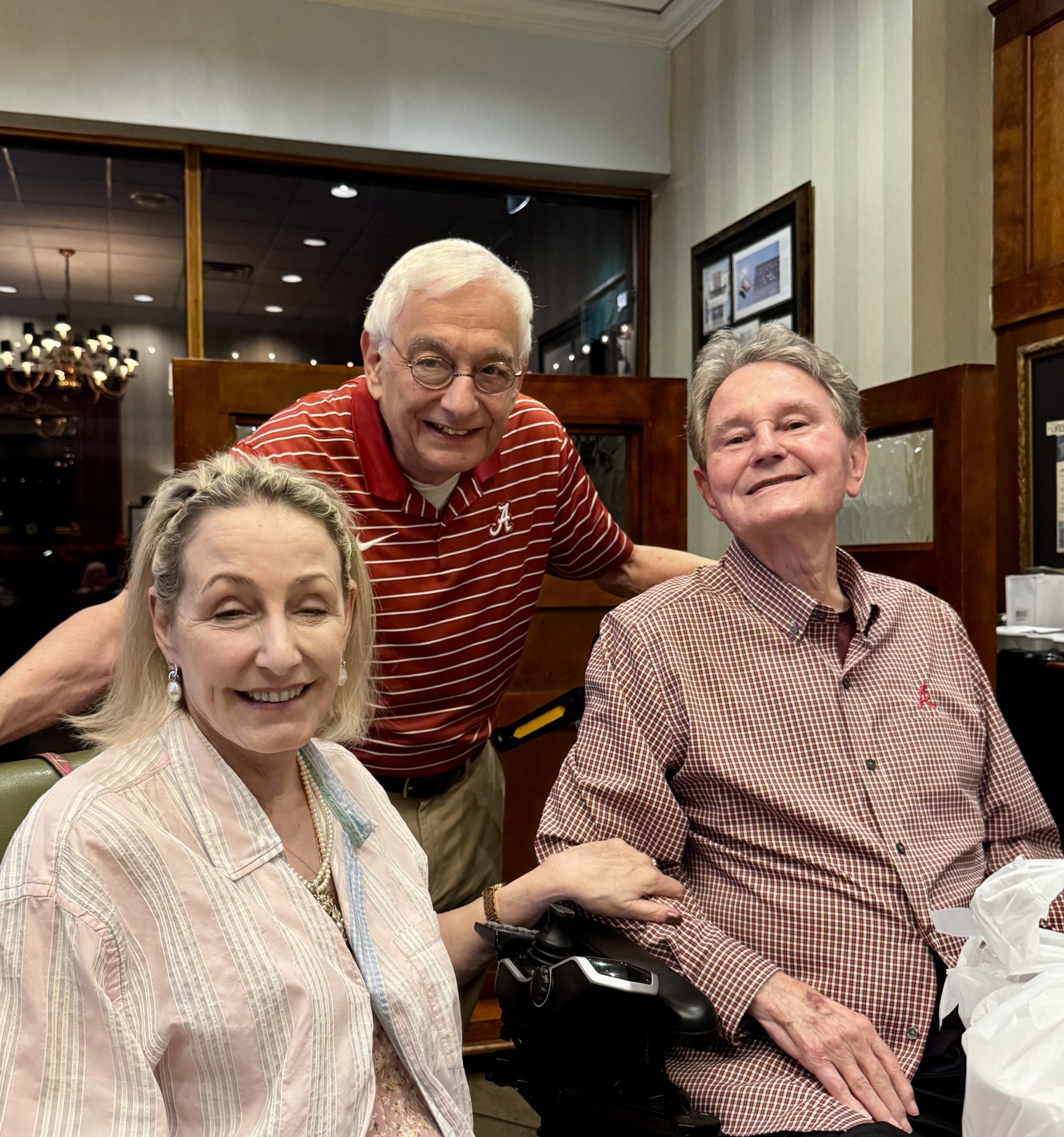 Deborah and John Sellers with Nicky Koikos