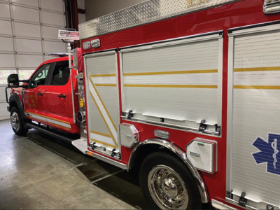 New EMT fire truck