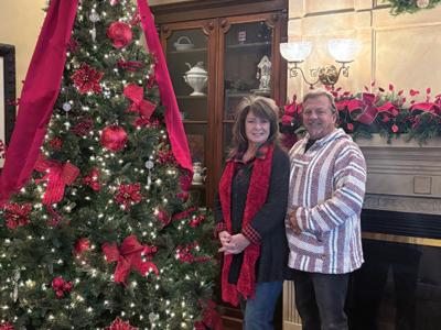 Tammy and Gary Donner at the Natchez Grand Hotel