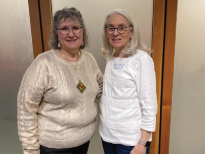 Becky Roberson and Debbie Burtnett