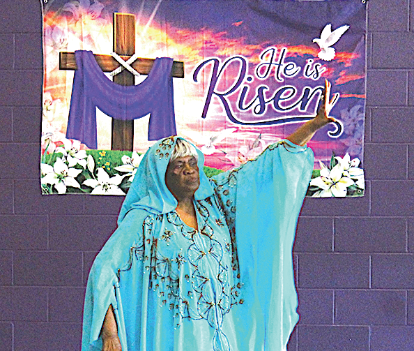 Diane Johnston praise dance performance