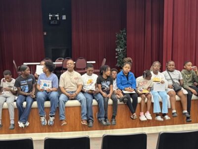 Scholars in Woods Promise Inc.'s Planting Seeds in the Black Belt program at the Hale County College and Career Academy.